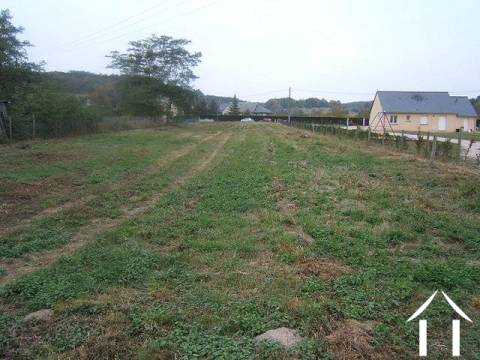 This is a view from the back of the land looking towards to road