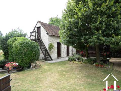 A set of piggeries with a large loft aboce provide ideal space for storage. 