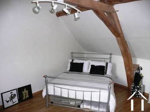 Bedroom 2 in the barn conversion. 