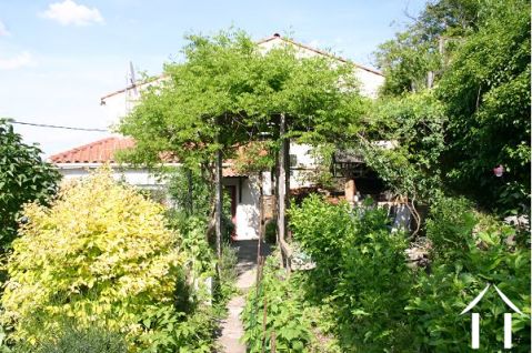 Peace and little garden with a nice view.