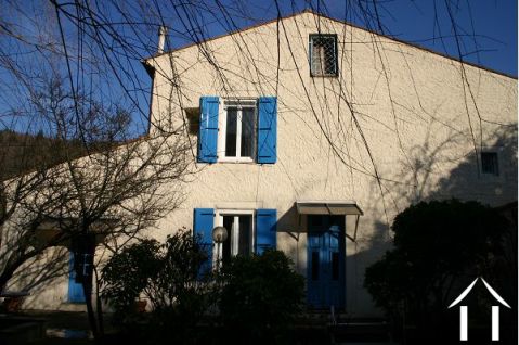 Nice house with landscaped garden.