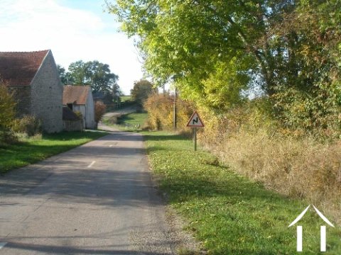 View away from village