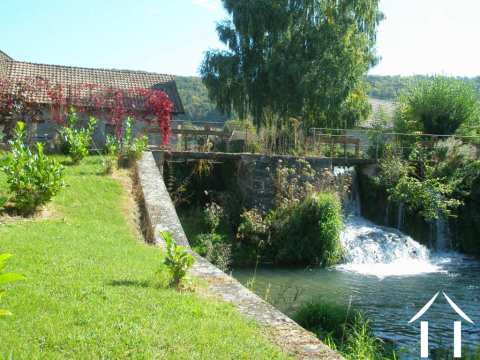 River Ouche cascade