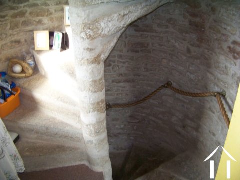 stone turret staircase