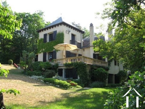Character property with swimming pool