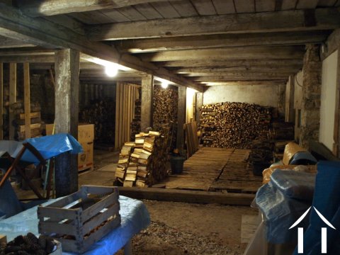 wood storage building
