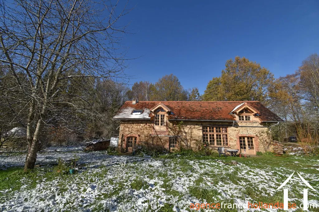 House with guest house for sale chateauneuf la foret, limousin, Li1025 Image - 1
