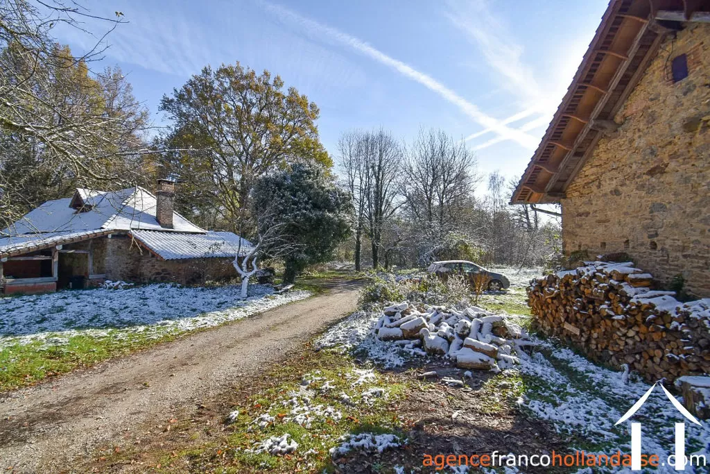 House with guest house for sale chateauneuf la foret, limousin, Li1025 Image - 43