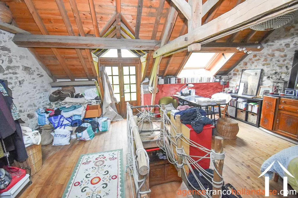 House with guest house for sale chateauneuf la foret, limousin, Li1025 Image - 9