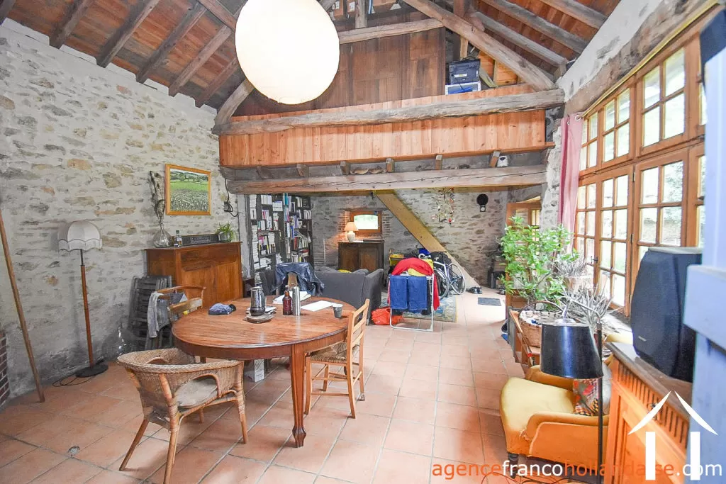 House with guest house for sale chateauneuf la foret, limousin, Li1025 Image - 3