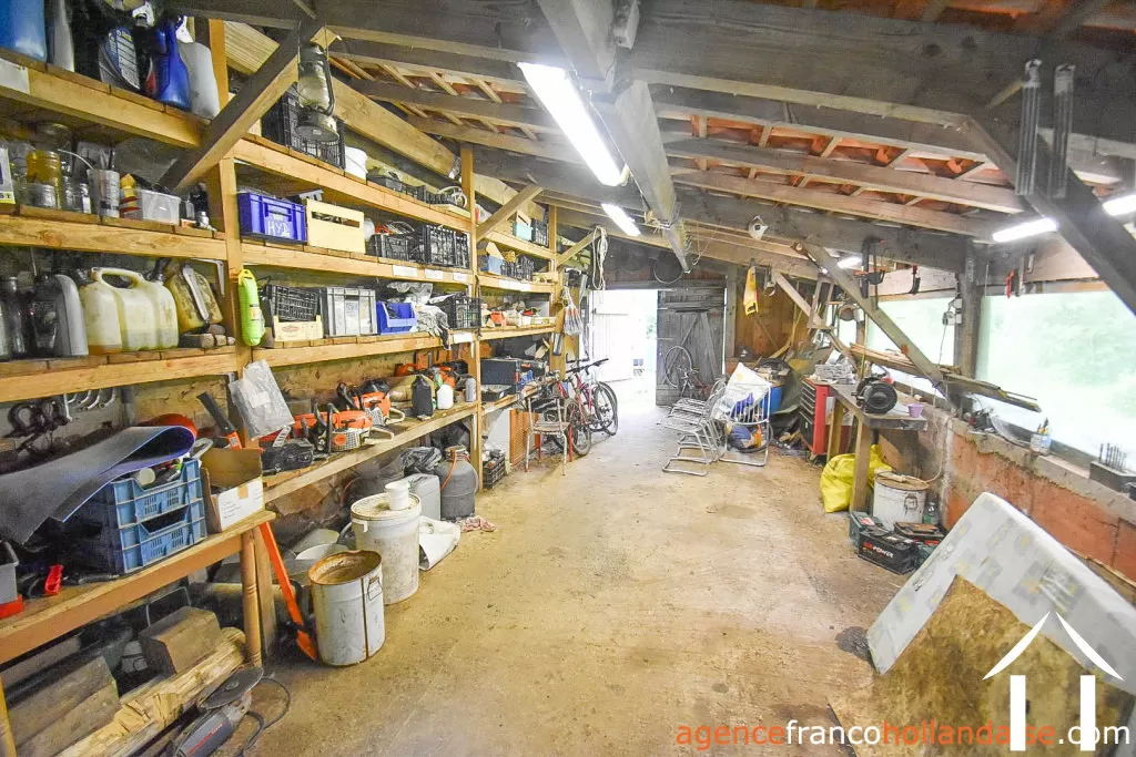 House with guest house for sale chateauneuf la foret, limousin, Li1025 Image - 18