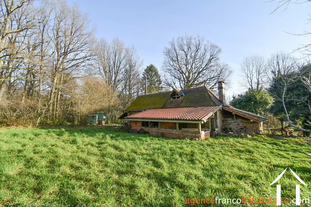 House with guest house for sale chateauneuf la foret, limousin, Li1025 Image - 56