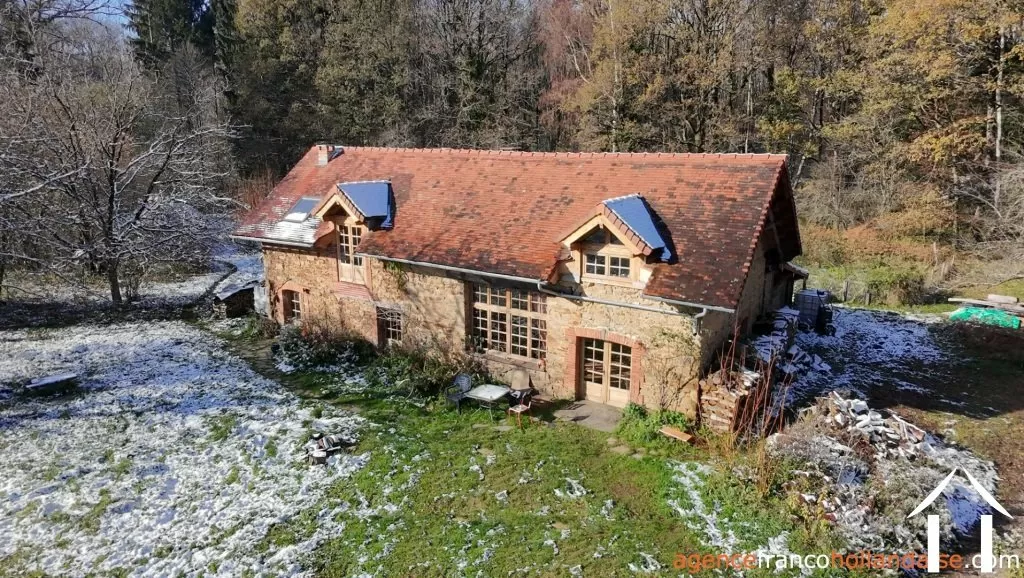 House with guest house for sale chateauneuf la foret, limousin, Li1025 Image - 14