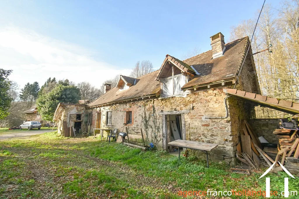 House with guest house for sale chateauneuf la foret, limousin, Li1025 Image - 50