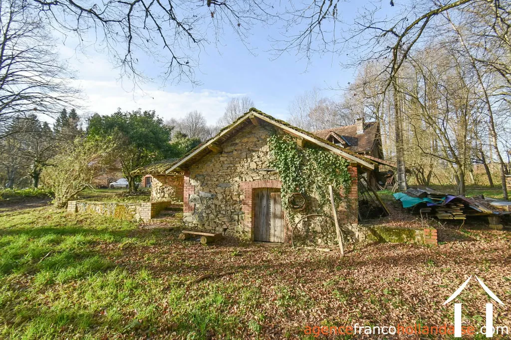 House with guest house for sale chateauneuf la foret, limousin, Li1025 Image - 64