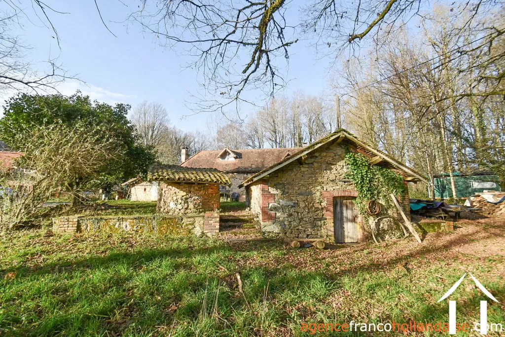 House with guest house for sale chateauneuf la foret, limousin, Li1025 Image - 62