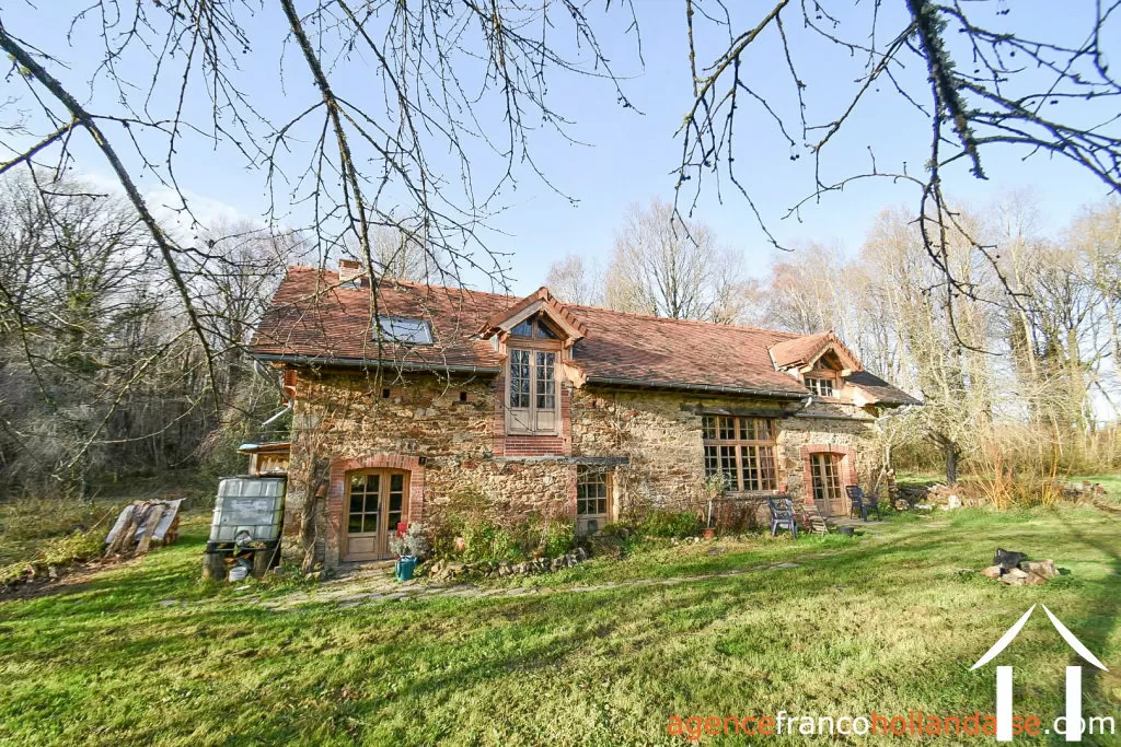 House with guest house for sale chateauneuf la foret, limousin, Li1025 Image - 2