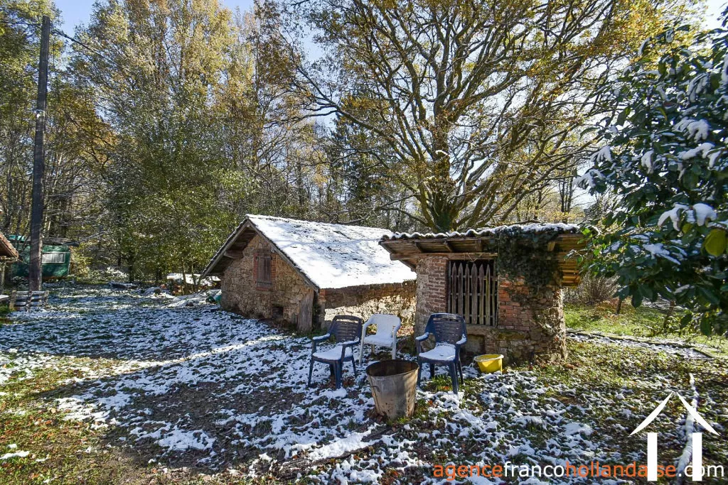 House with guest house for sale chateauneuf la foret, limousin, Li1025 Image - 38