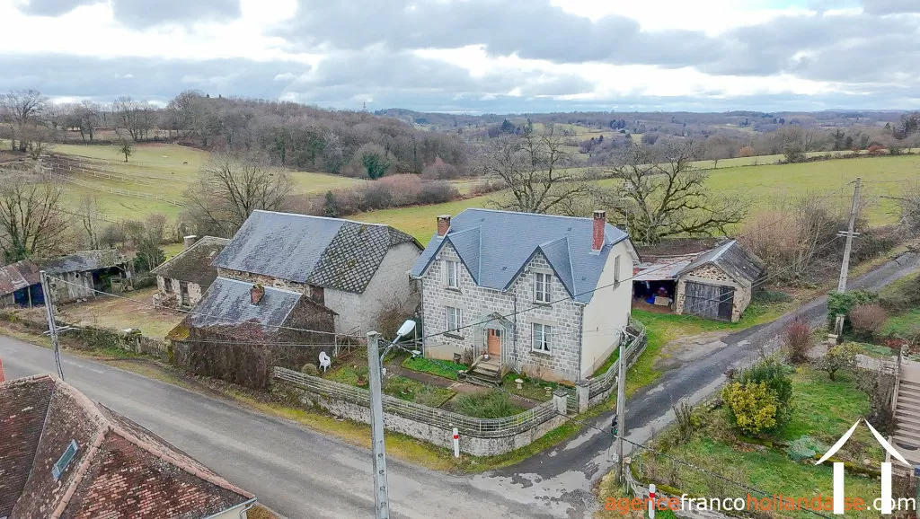House with guest house for sale la porcherie, limousin, Li1036 Image - 1