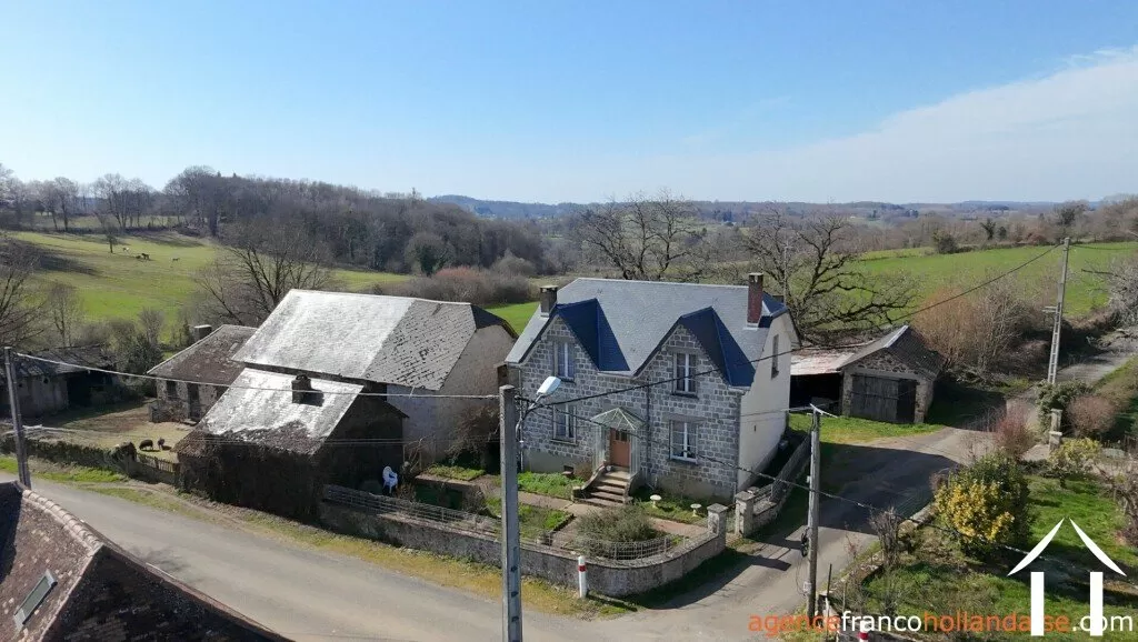 House with guest house for sale la porcherie, limousin, Li1036 Image - 2