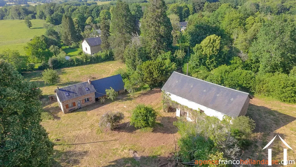 Property 1 hectare ++ for sale la croisille sur briance, limousin, Li1059 Image - 2
