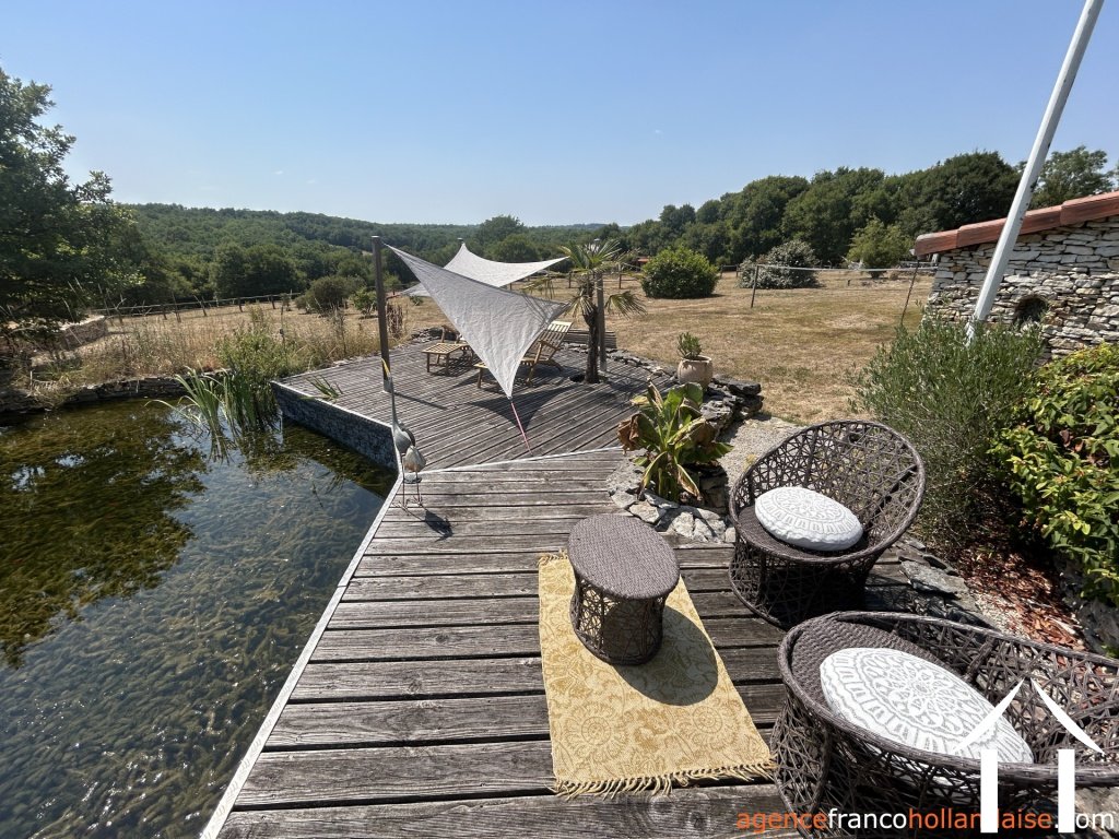 House with guest house for sale brouchaud, aquitaine, Li1068 Image - 40