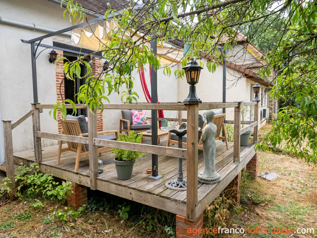 House with guest house for sale lubersac, limousin, Li1070 Image - 47