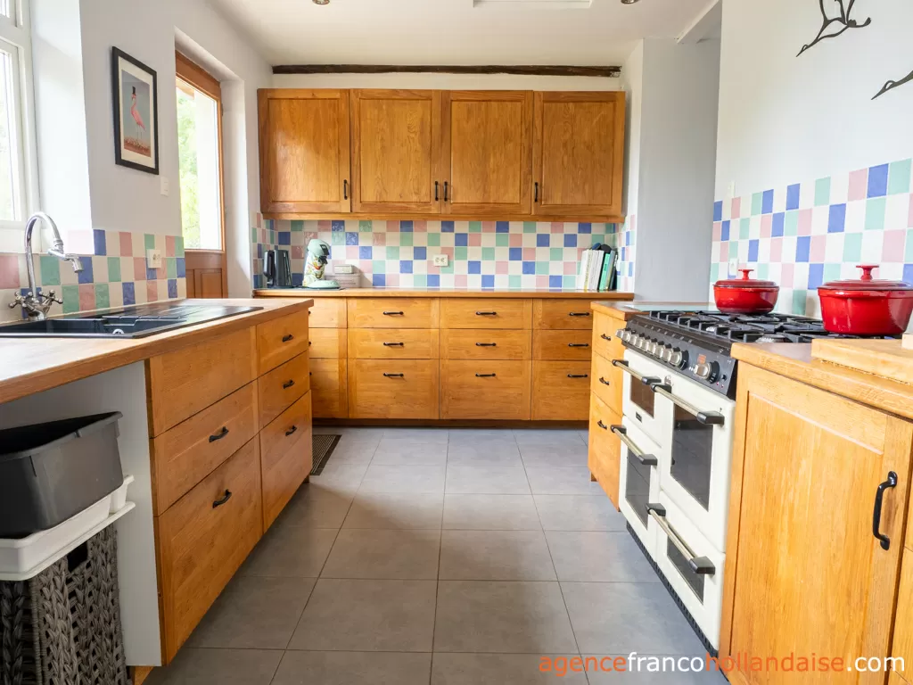 House with guest house for sale lubersac, limousin, Li1070 Image - 21