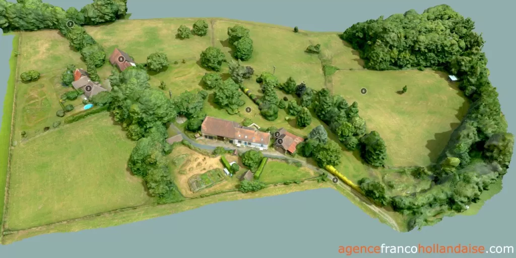 House with guest house for sale lubersac, limousin, Li1070 Image - 1