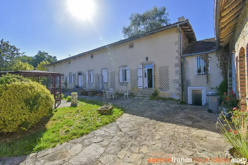 House with guest house for sale st germain les belles, limousin, Li1075 Image - 3