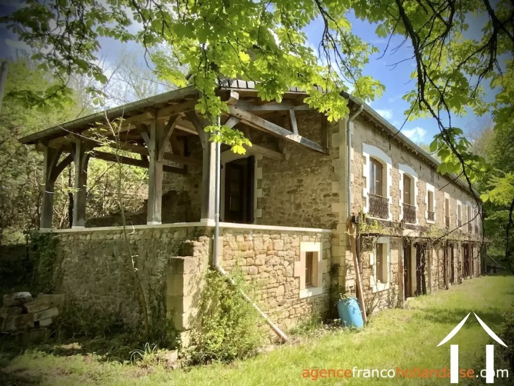 House with guest house for sale cublac, limousin, Li912 Image - 10
