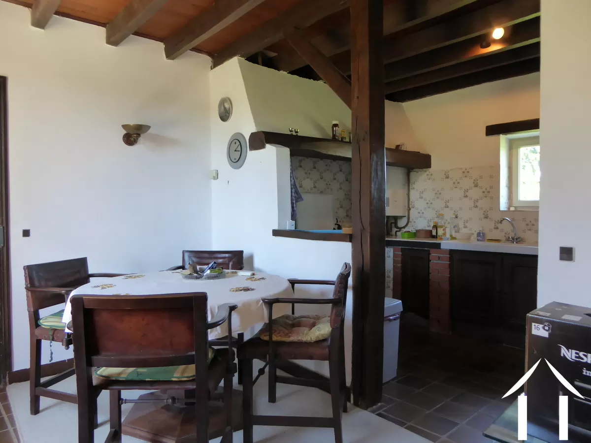 eetkamer met open keuken