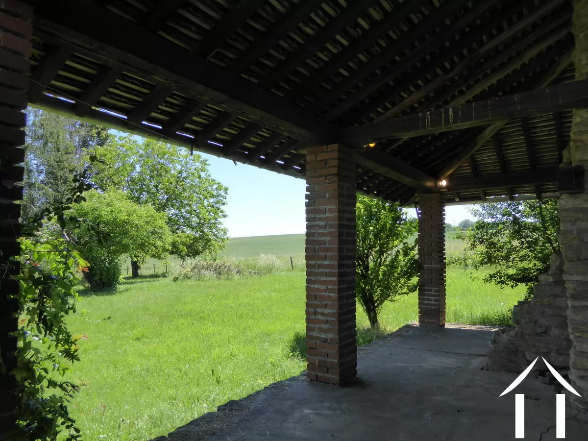 overdekt terras garage