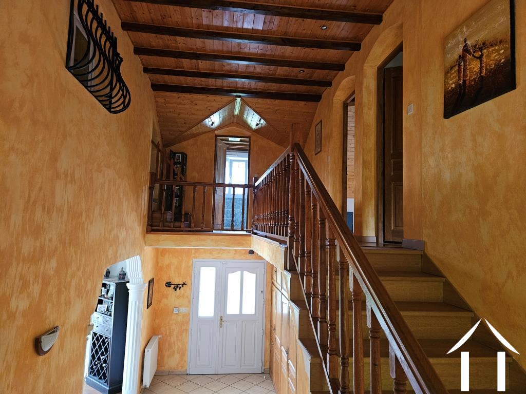 Staircase to the gallery and upper floor rooms