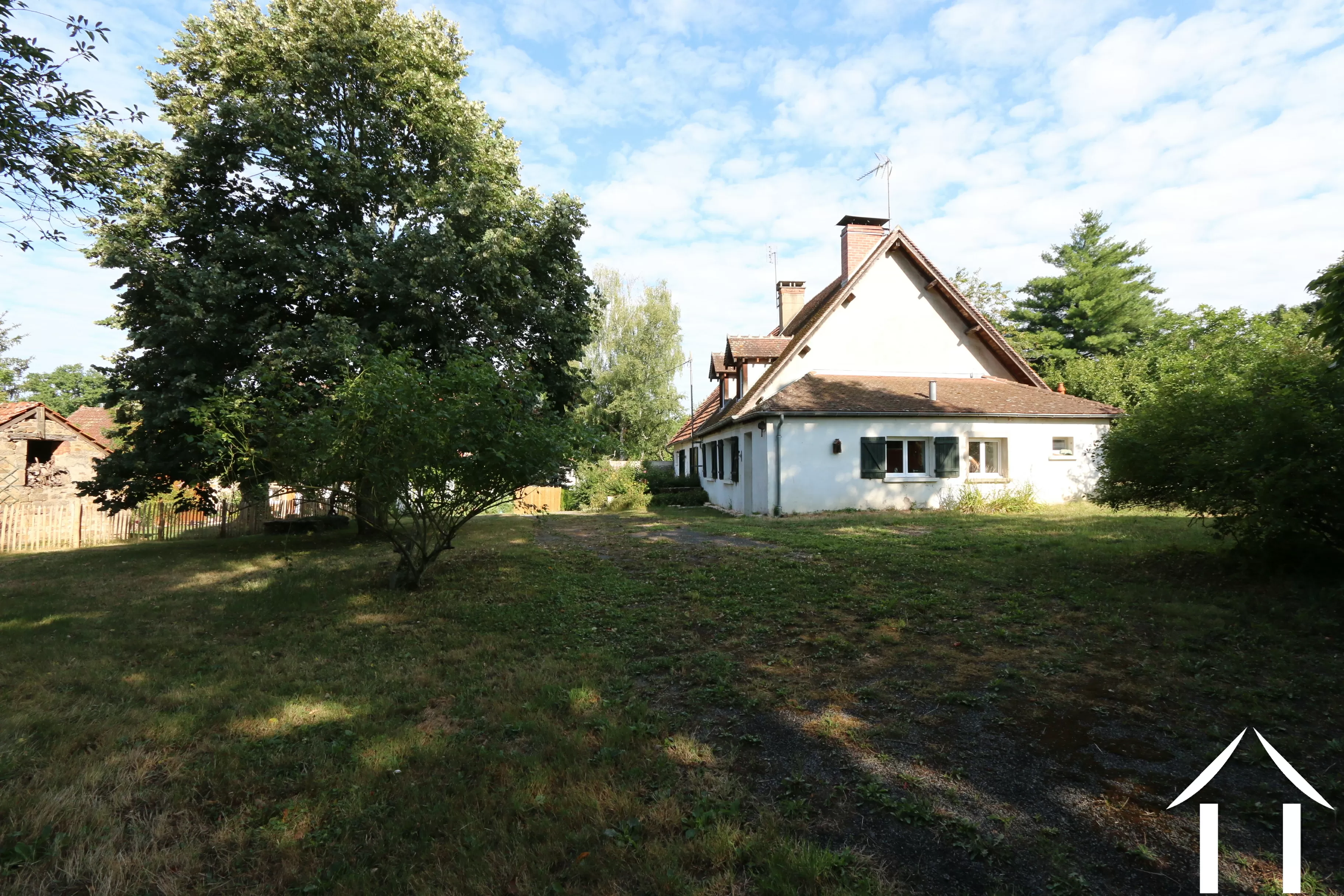 View of the property from the garden