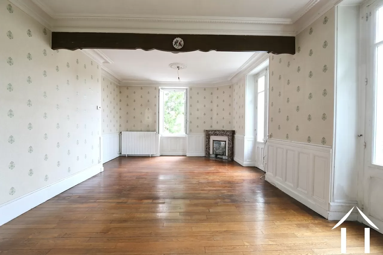 Large living room with balcony