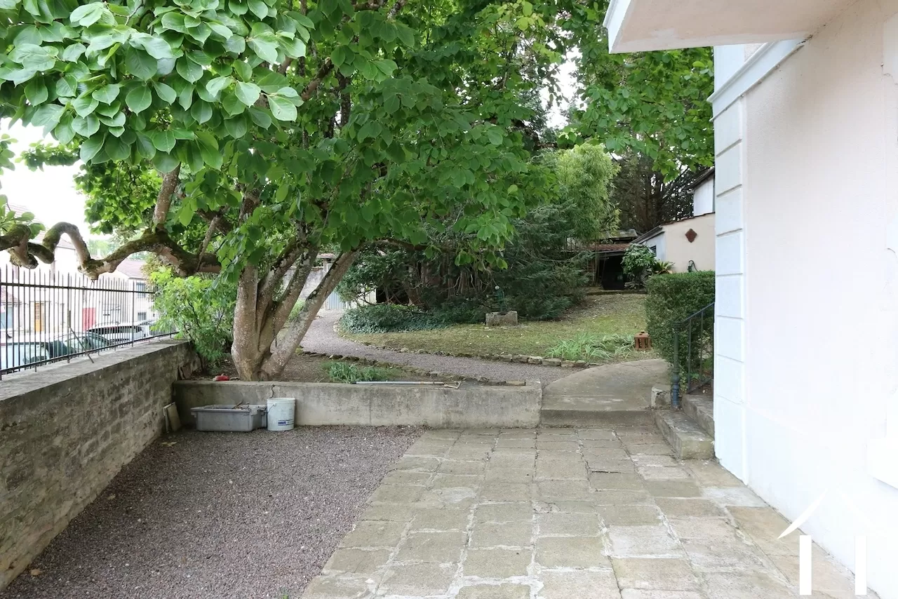 Terrace in front of the house