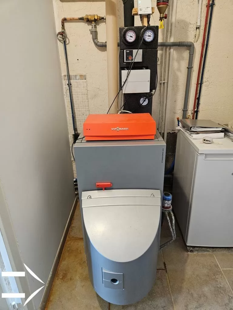 New heating boiler