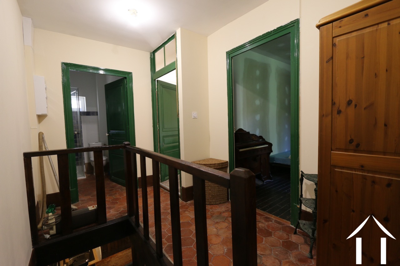 Landing on first floor with views on the two bedroom and the shower room