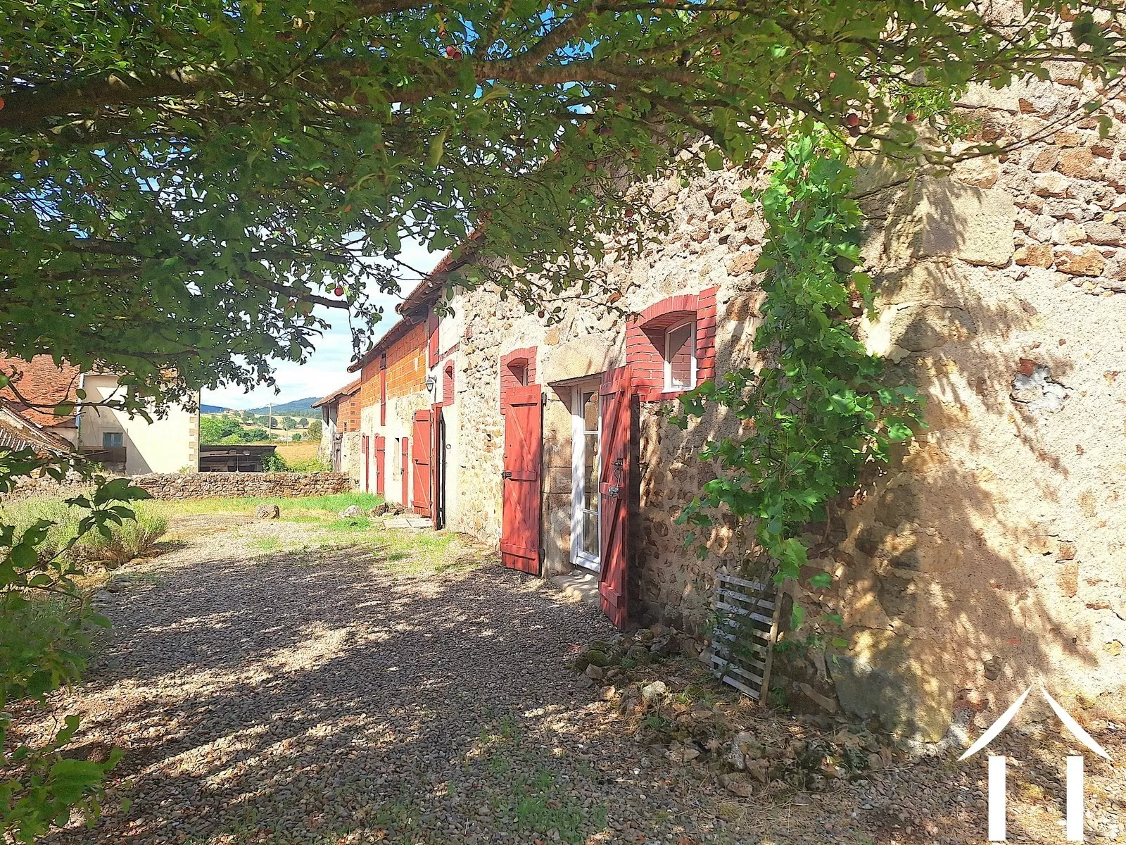 side view of the property