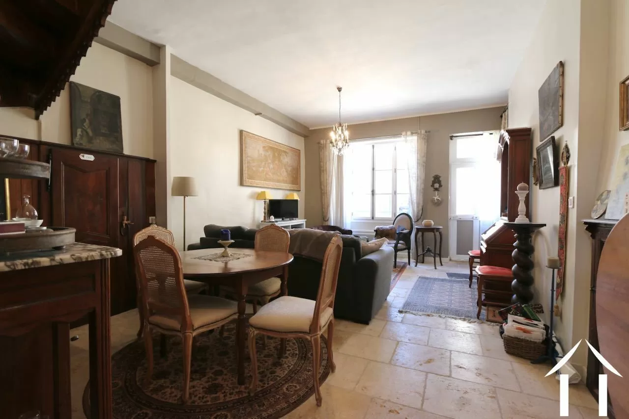 Living room view from the kitchen