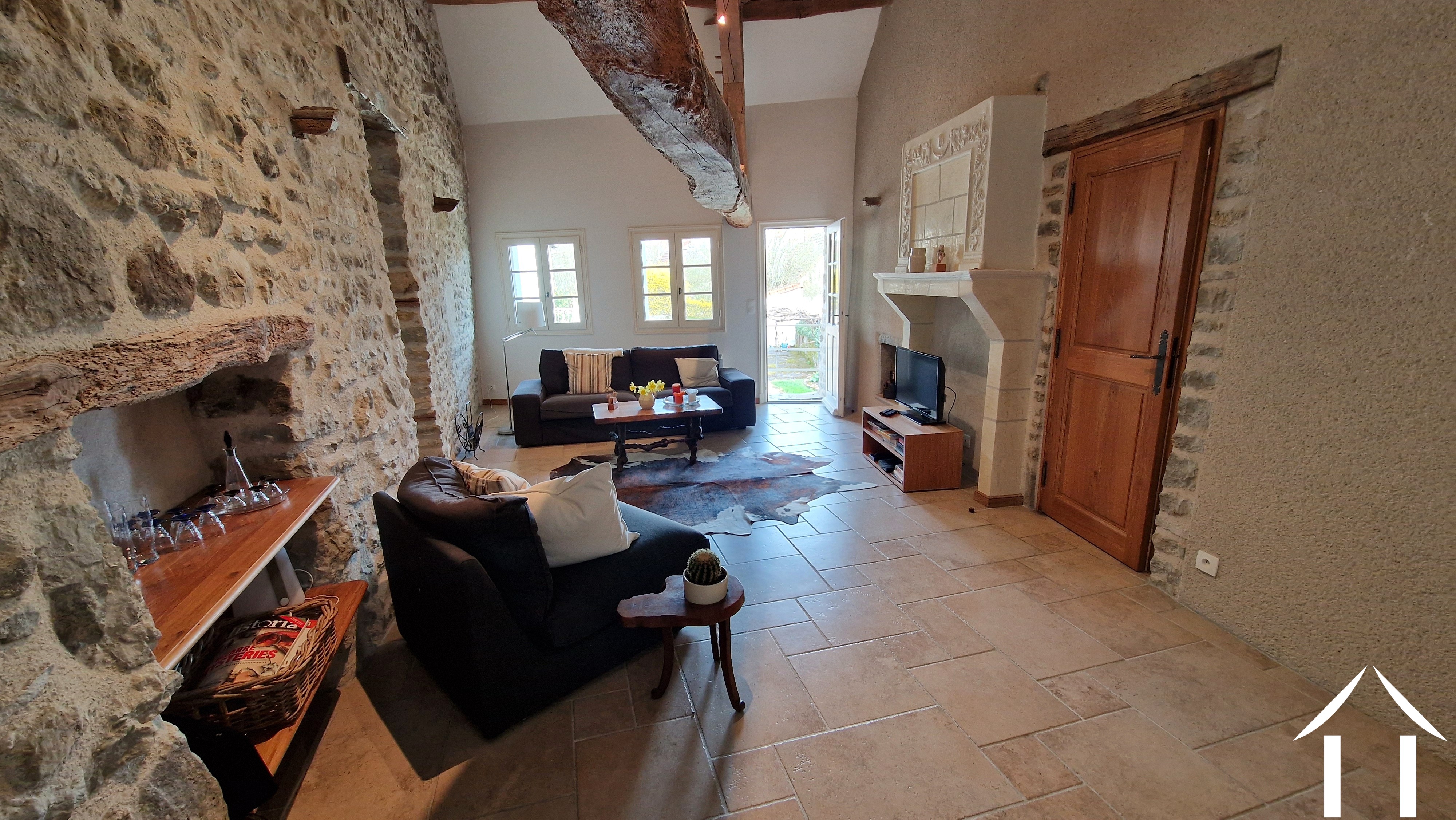 The living room