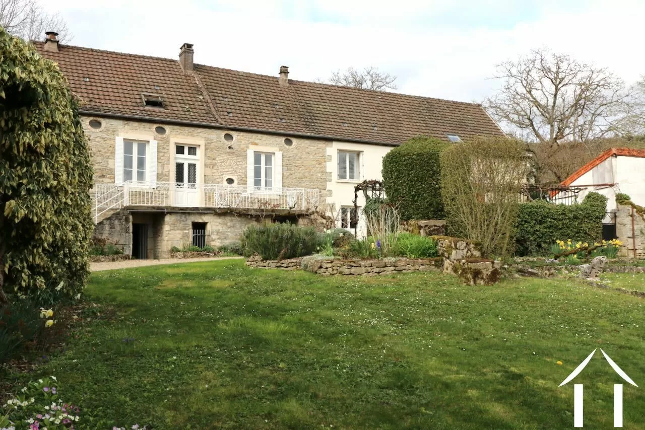 Front garden with family house