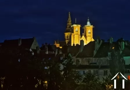 Night time in the town