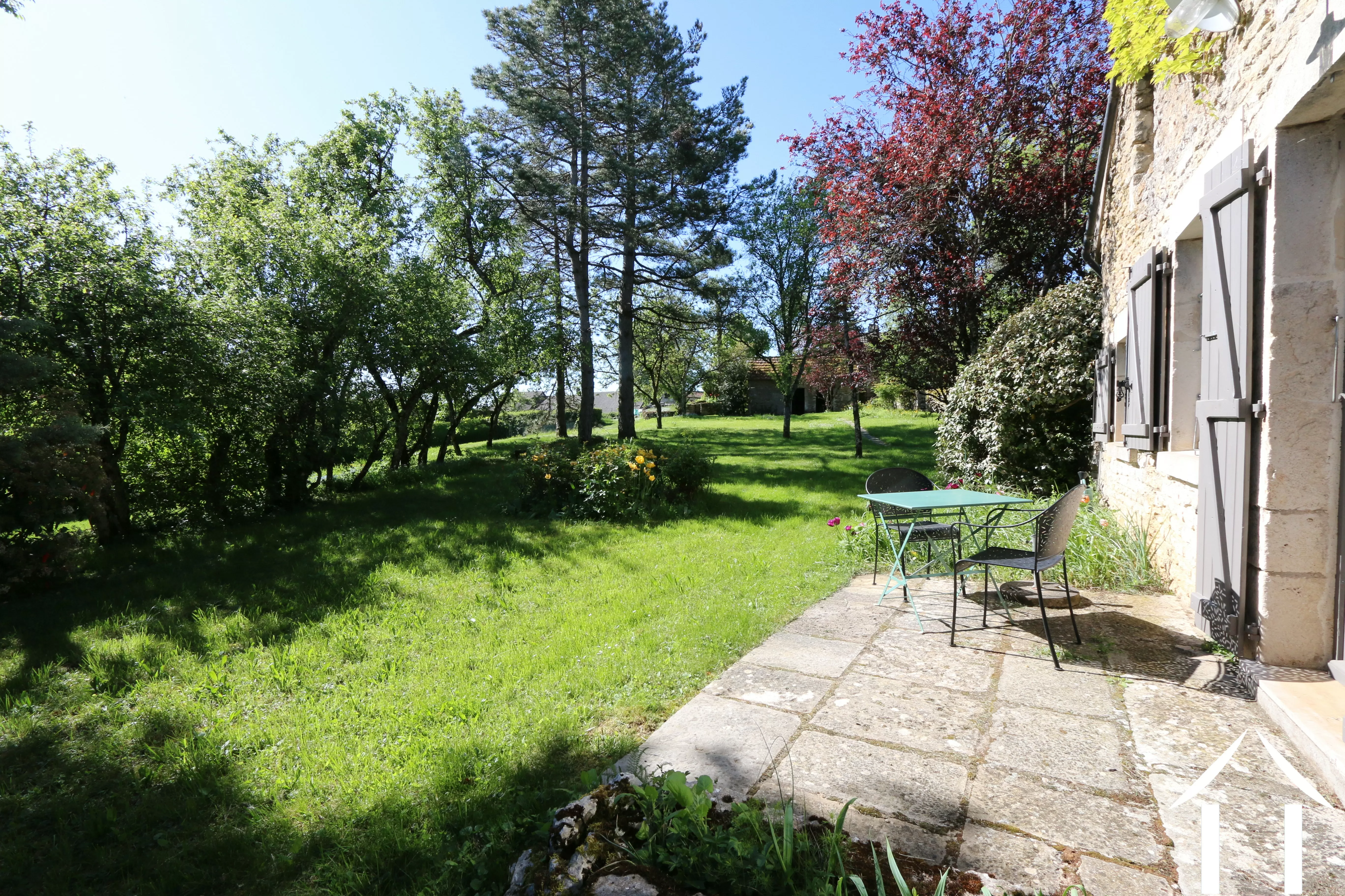 Terrace in front of the living room