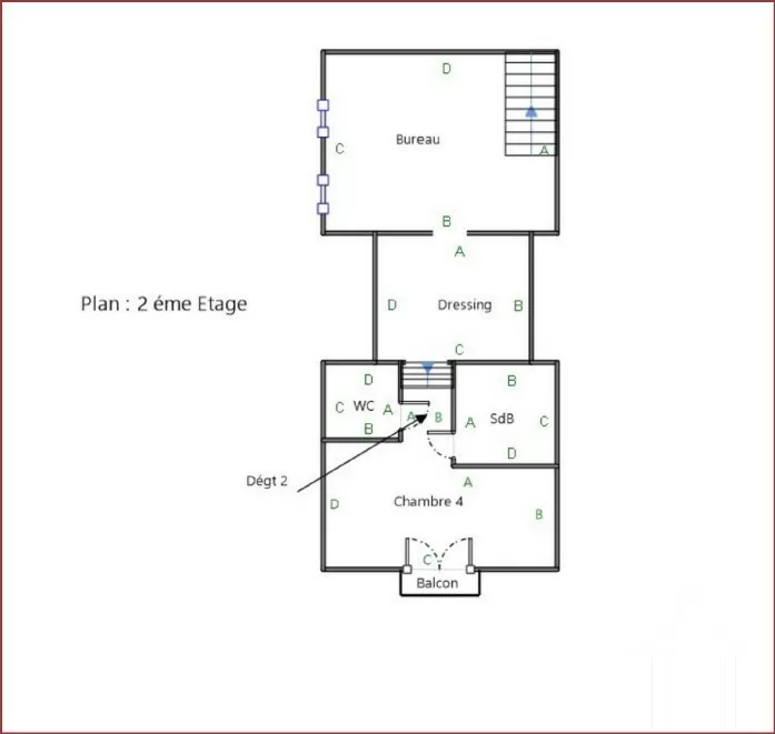2nd Floor plan (ATTIC)