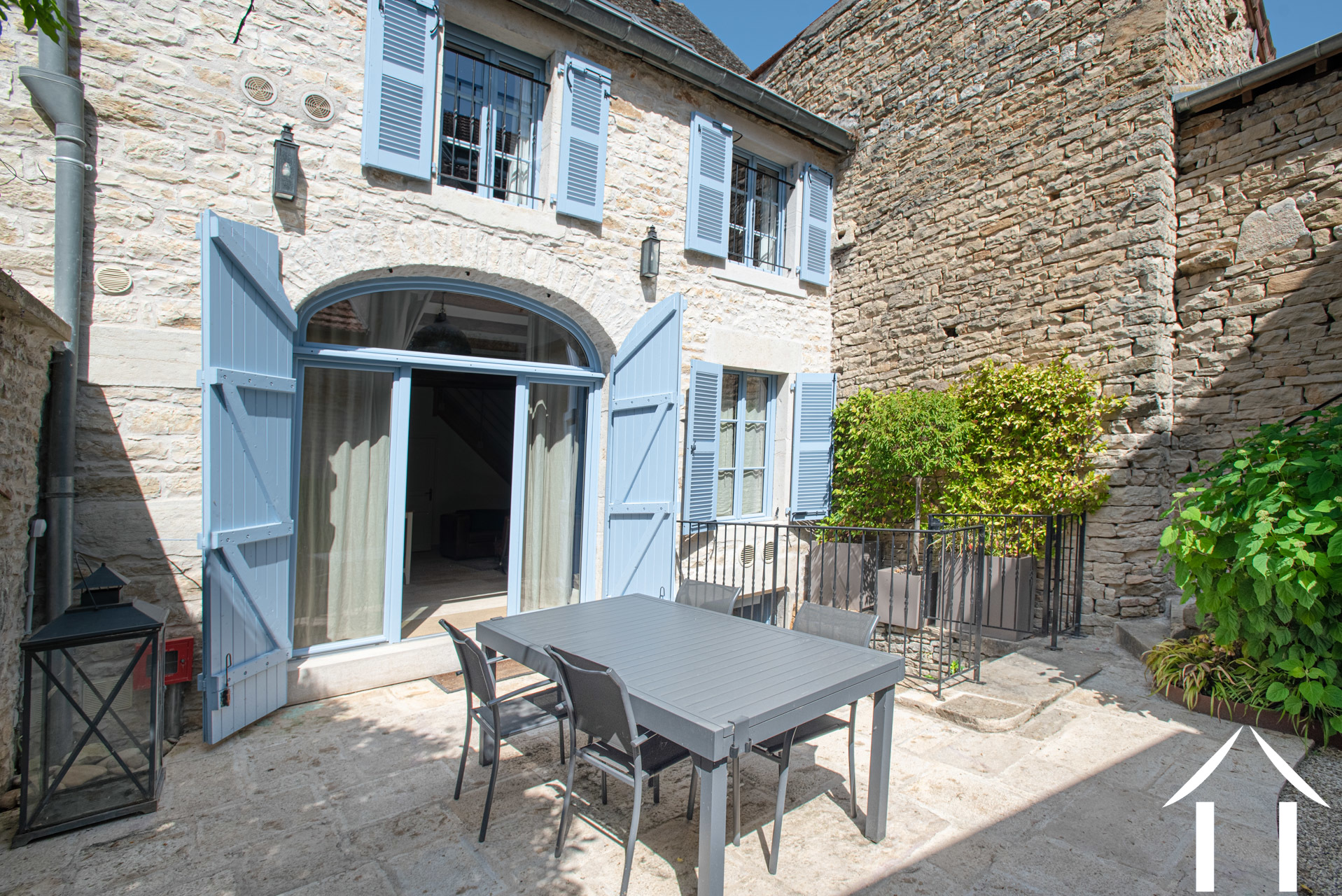 The courtyard