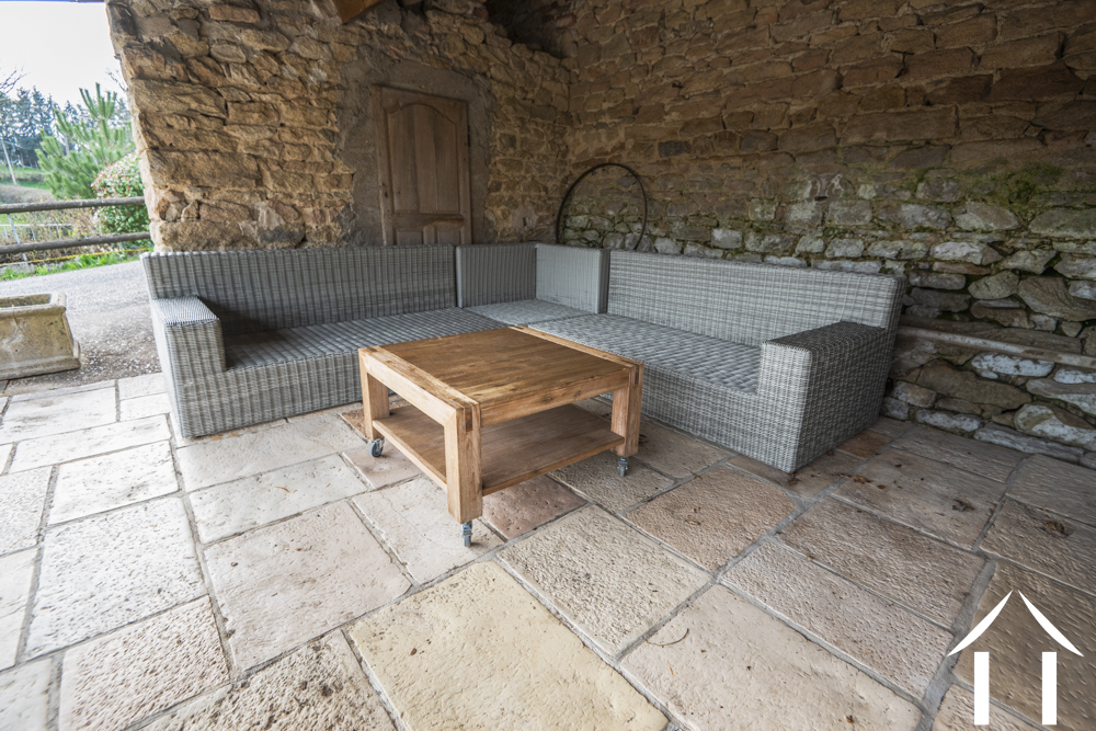 Covered terrace
