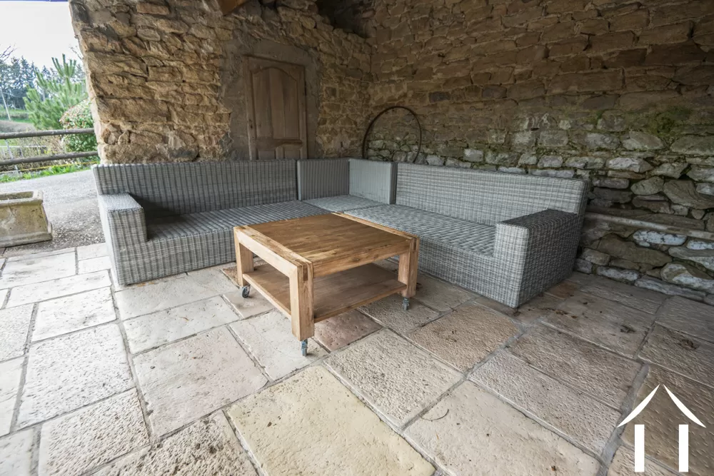 Covered terrace