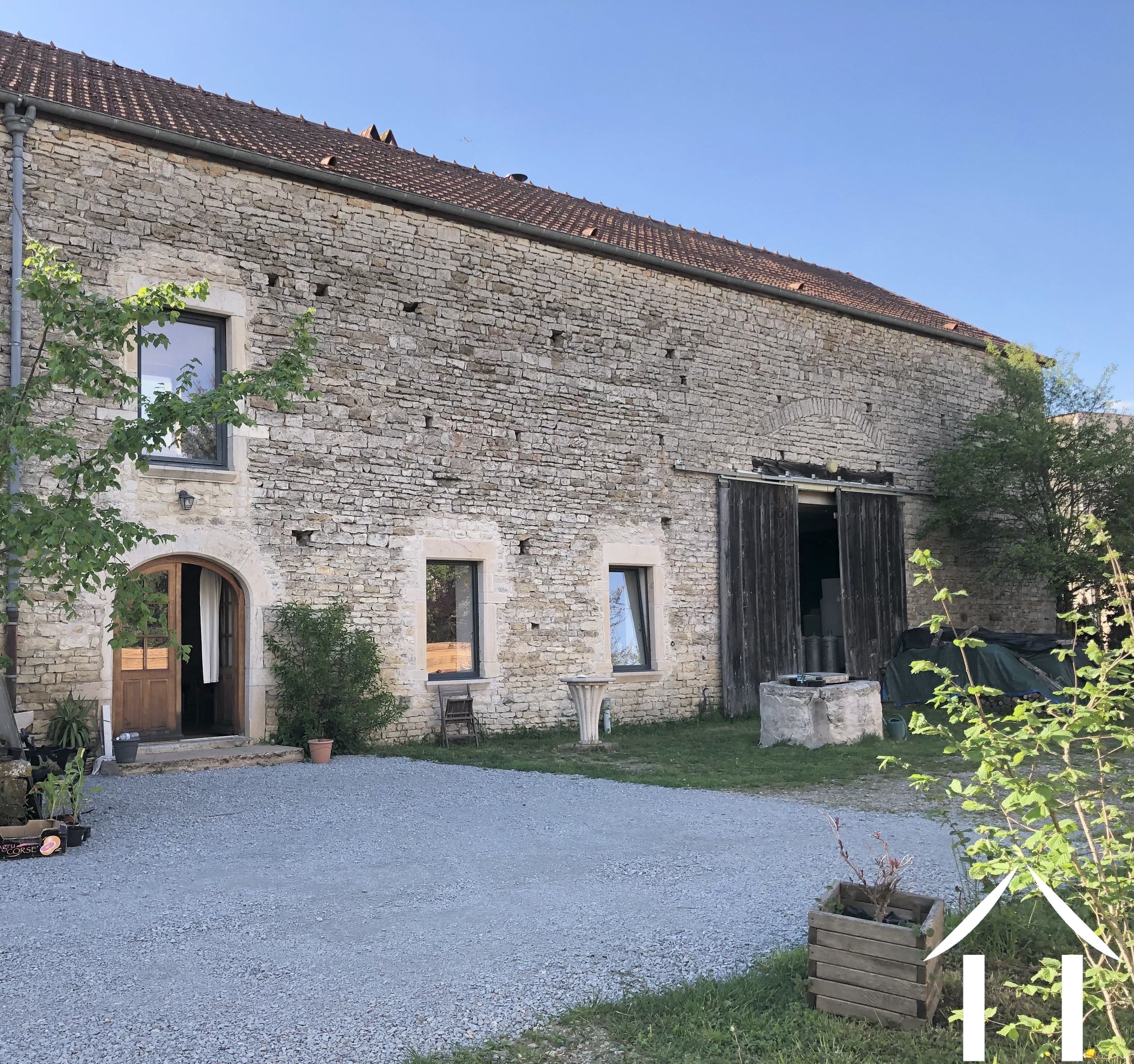 House and barn